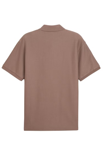 Puma Premium Jacquard Soft Texture Breathable Fabric Polo Neck T-Shirt