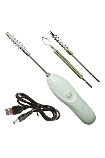 fulina Electric Scale Scraper, Stainless Steel Fruit Corer, Screw Scraper Fish Scale Machine