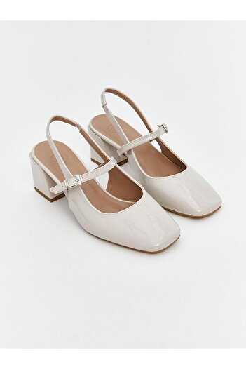 LC Waikiki Patent Leather Women's Heeled Shoes