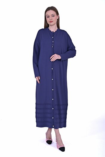 Invee Knitwear Cardigan - Indigo