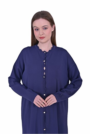 Invee Knitwear Cardigan - Indigo