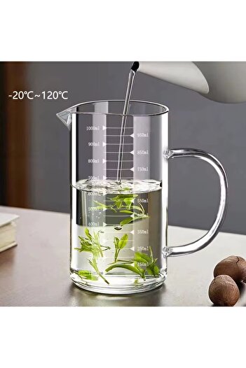 ABAREEK 1000ml Glass Measuring Cups for Home Use