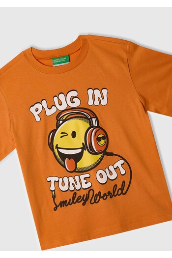 Benetton Bb Smıle Baby Boy Tshirt