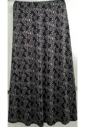 N.Y.YILDIZ Star New3, Pattern Lycra 1St Class Three Pieces Bell Model Elastic Waist Maternity Shows No Lined Skirt