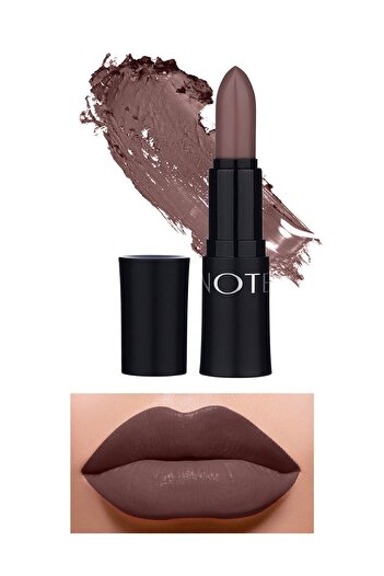 NOTE Mattemoist Lipstick 303 Miss Kiss – Dark Nude