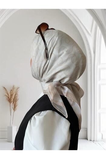 ESSLERA Spiral Patterned Stone Soft Scarf