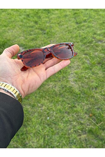 Nilu Moda Leopard Patterned Women's Men's Unisex Sunglasses