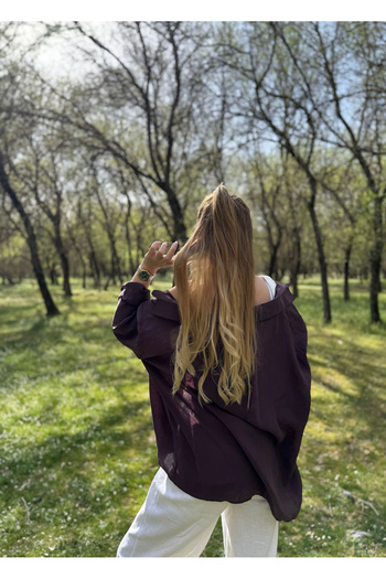 Store Breathable Fabric Oversized Shirt