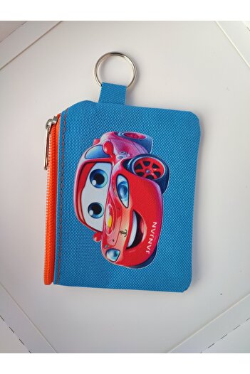 JANJAN 2 Pcs Children's Wallet, Coin Wallet, Wallet with Card Holder and Key Chain