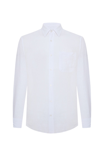 Mudo Regular Fit Single Pocket Long Sleeve Shirt