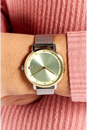 Tommy Hilfiger Women 1782667 Stainless Steel Watch 35mm, Silver