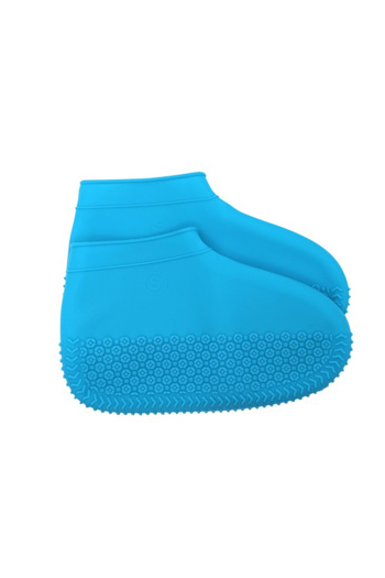 Empria Protectii pentru incaltaminte, impermeabile de silicon, anti-alunecare, marime S 30 - 34, Bleu
