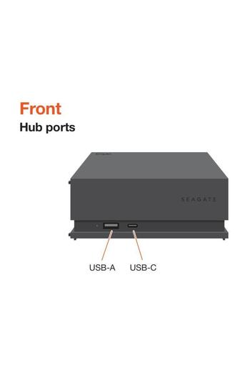Seagate HDD Extern Seagate FireCuda Gaming Hub, 2TB, USB 3.2 (Negru)