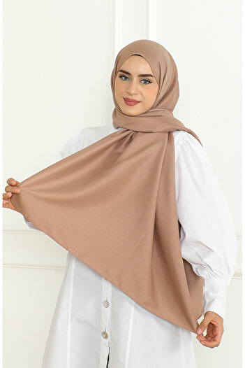 sefamerve Pear Shawl 81076-20 - Brown