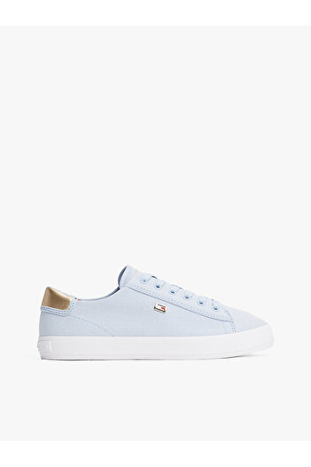 Tommy Hilfiger Logolu % 100 Pamuk Sneaker Ayakkabı AYAKKABI FW0FW08647 C1O