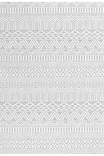 df home Geometric Scandinavian Living Room Carpet - Dustproof, Digital Printing, Washable Non-Slip Base 8142