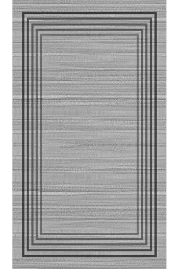 df home Geometric Scandinavian Living Room Carpet - Dustproof, Digital Printing, Washable Non-Slip Base 8153