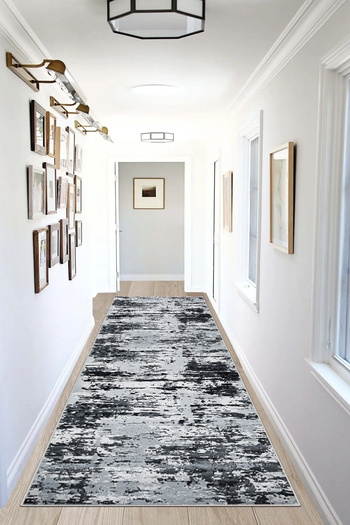 Hülya Home Digital Printed Cutting Runner - Washable Non-Slip Base, Doorway Entrance Carpet 3582