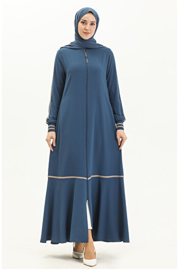 sefamerve 5043-01 Model Indigo Ferace - Zippered