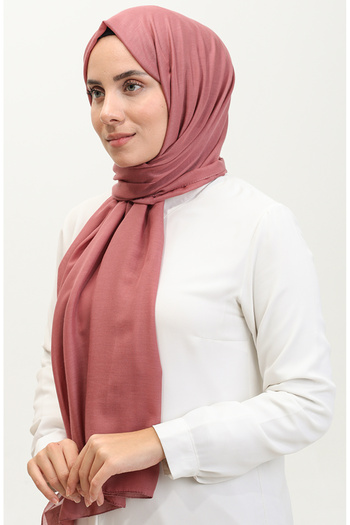 sefamerve Madame Mary Soft Shawl 19084-18 Dusty Rose