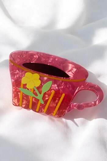 TAKIŞTIR Mixed Color Mug Figured Bone Latch Buckle