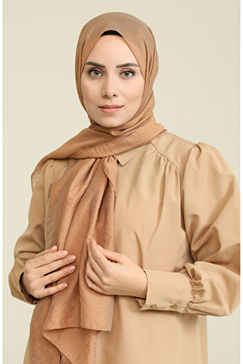 sefamerve Madame Mary Aerobin Shawl 19078-17 Camel