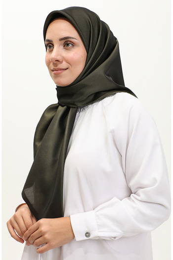 sefamerve Khaki Plain Scarf - 1266-38 Model