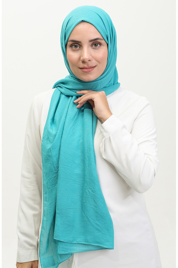 sefamerve Madame Mary Soft Shawl 19084-07 Turquoise