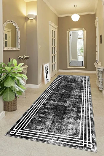 df home Cutting Runner Corridor Hall Entrance Entrance Carpet Digital Printing Washable Non-Slip Base 8062