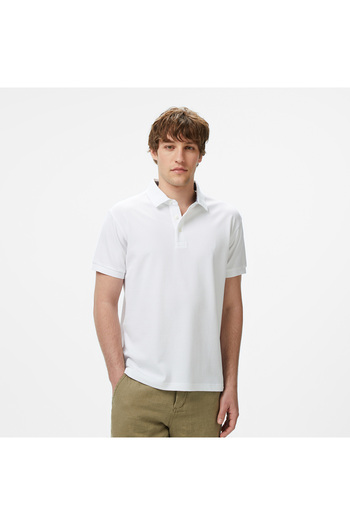 Nautica Men's White Classic Fit Polo