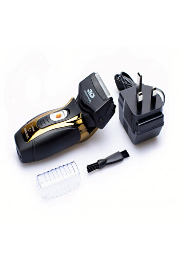 Dingling Professional Hair Clipper Rechargeable Cordless Trimmer For Men With Accessories - Rf-410