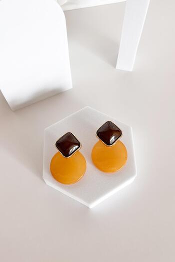New Obsessions Orbit Acrylic Earrings