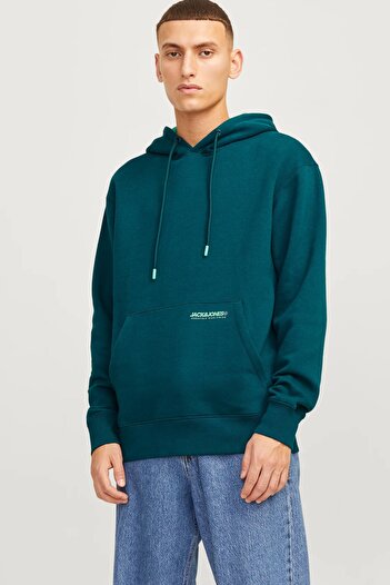 Jack & Jones Мъжка суитшърт с качулка Legacy