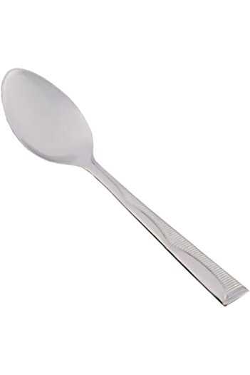 ALSAIF Japanese Tea Spoon Set Of 12 Pieces By Al Saif, Silver