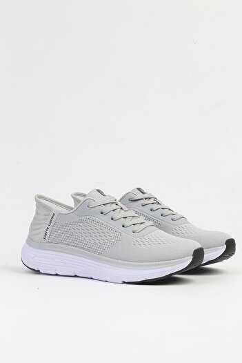 Pierre Cardin Imported Comfort Sole Lace-Up Men's Sports Shoes Gray