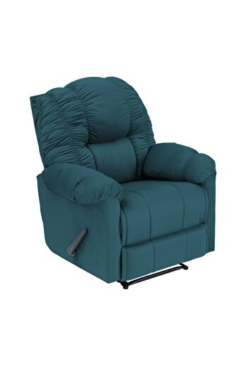 Lazy Vibes Velvet Rocking & Rotating Recliner Chair| NZ100