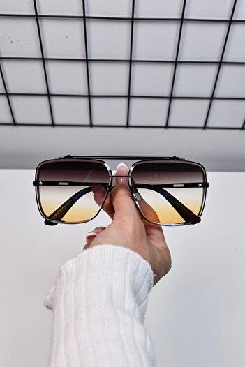 LOOKUP Güneş Gözlüğü UV400 Korumalı Unisex 58 Ekartman Yeni Sezon Kılıf Ve Silme Bezi Hediyeli !