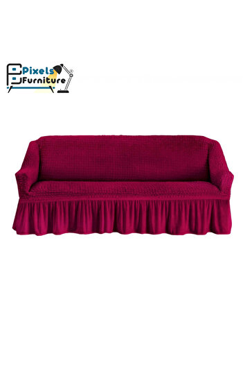 PixelsFurniture Pixel Furniture 3 Seater Sofa Cover, Stretchy, Anti-Wrinkle, Anti-Slip, Durable Washable Cover