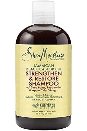 Shea Moisture Jamaican Black Castor Oil Shampoo - Strengthen and Restore, 13 oz