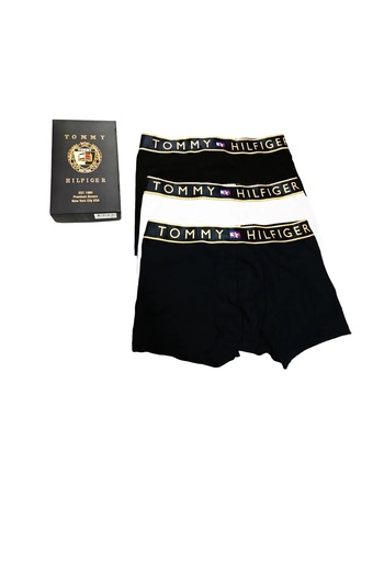 Tommy Hilfiger Plus __TommyHilfiger Σετ μπόξερ 3 τεμαχίων από οργανικό βαμβάκι