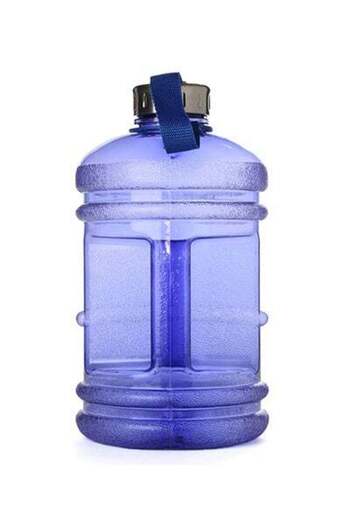 HALAMODO Gym Wide Mouth Shaker Water Bottle 13x13x27cm