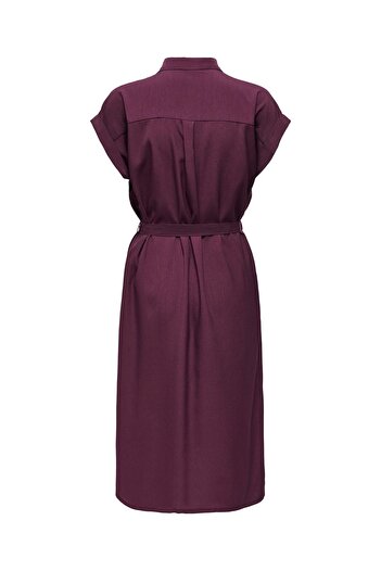 ONLY Hemdblusenkleid ONLHANNOVER Langes Kleid