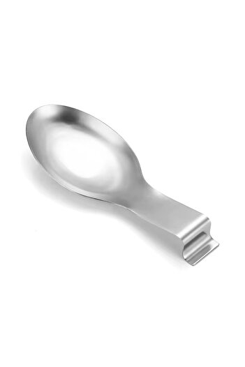 ABAREEK Stainless Steel Buffet Spoon Rest and Serving Spoon