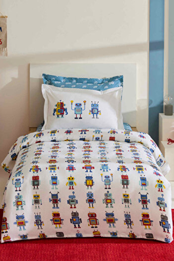 YOUNG Karaca Home Young Voltrab 100% Cotton Single Pique Set Multicolor