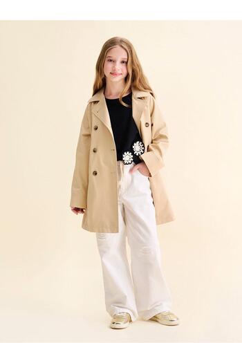 LC Waikiki Basic Girl's Trench Coat (S5)