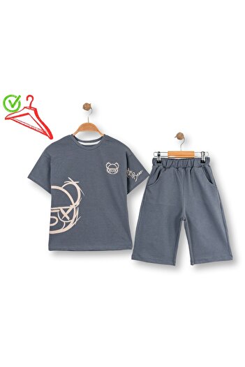 Albino Albi̇no 246-04-25 Men's Suit Shorts Printed 5/8 Years