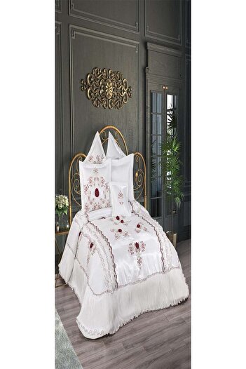 Madamca Sora 4 Pieces Satin Bed Spread