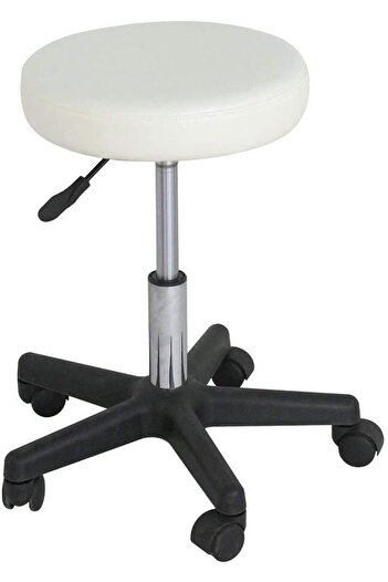 LA PERLA TECH Adjustable Salon Stool Hydraulic Swivel Rolling Chair Facial Massage Stool