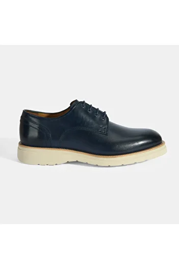 Desa Pantofi casual din piele albastru bleumarin pentru bărbați