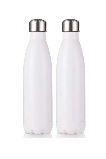 Generic Vitacelli 500ML Stainless Steel Vacuum Insulated Water Bottle Cola Shape Bottle Keep 12 Hours Cold &